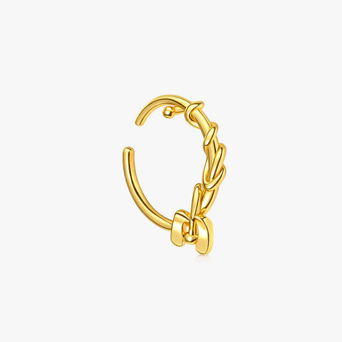 Adea Silver Nose Pin