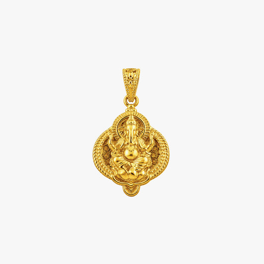 Lucy Silver Ganesh Pendant