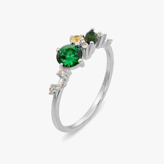 Aria Silver Adjustable Ring
