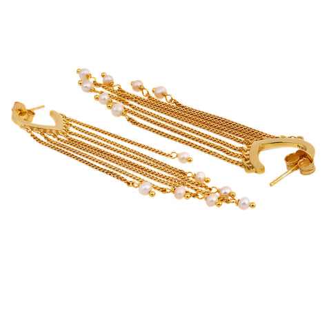 Kira Sterling Silver Elegant Huggies Earrings